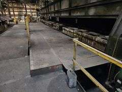 Steel Tread Plate Two Level Elevated Deck W/ Stairs & Railings