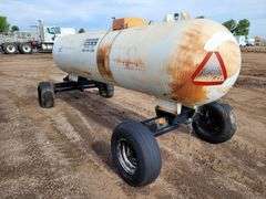 Shopmade  Anhydrous Ammonia 1000 Gallon Tanker  Trailer