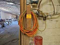 (3) Air Hoses & (2) Retractable Reel & Clock
