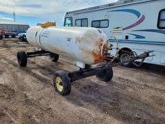 Shopmade  Anhydrous Ammonia 1000 Gallon Tanker  Trailer