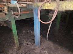 Steel Tread Plate Two Level Elevated Deck W/ Stairs & Railings