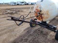 Shopmade  Anhydrous Ammonia 1000 Gallon Tanker  Trailer