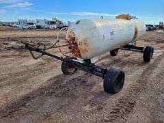 Shopmade  Anhydrous Ammonia 1000 Gallon Tanker  Trailer