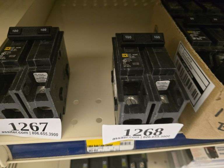 Square D 10kA HOM 100A Breaker