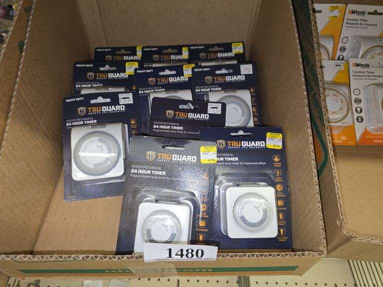 (10 TruGuard Indoor 24Hour Timer