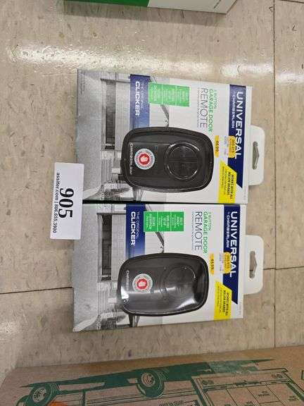 (2) Chamberlain 2 Button Remote
