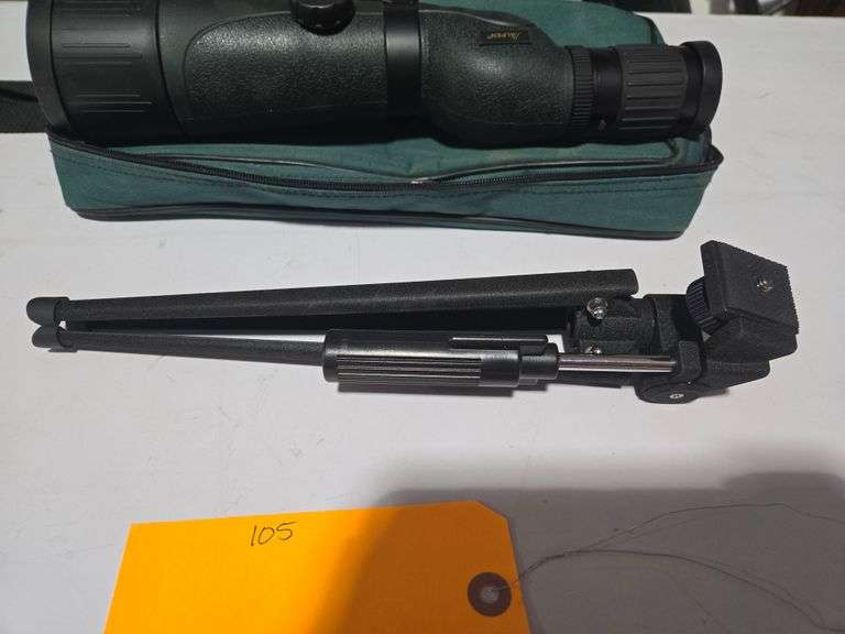 Alpen 60x Spotter Scope w/Tripod and Carry Bag