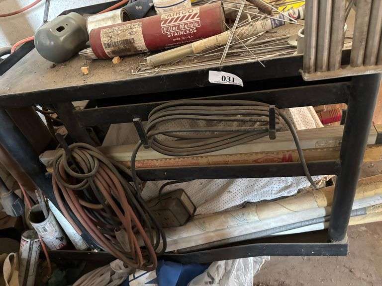 Shop cart torch bottle misc items