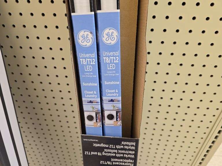 (4) 48" GE T8/T12 LED Closet & Laundry Sunshine