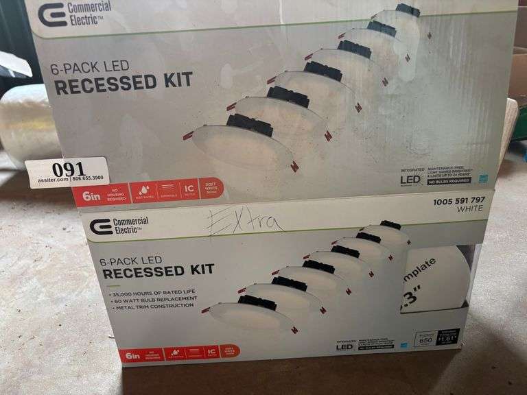 LED recessed kit