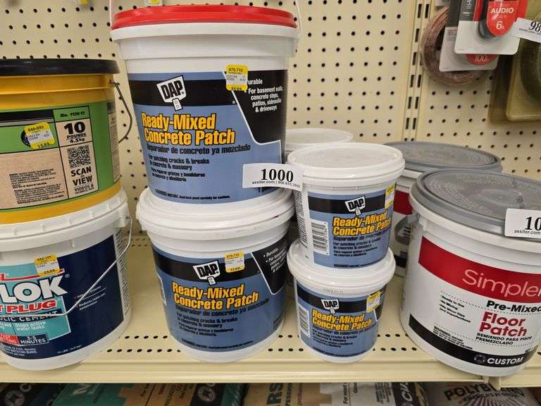 (2) gal DAP Concrete Patch w/(4) 32fl.oz.