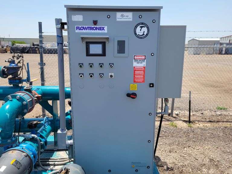 2007 Flowtronex 800gpm   Working Pump Station