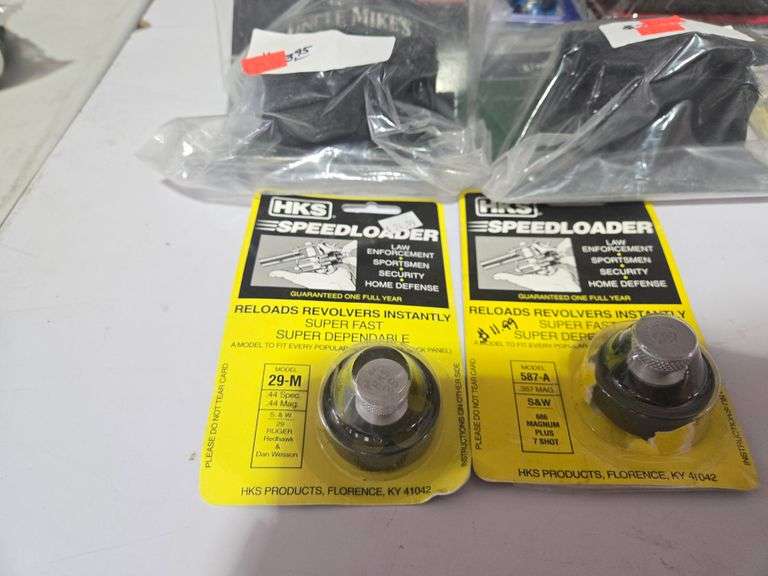 (4) HKS Revolver Speed Loaders