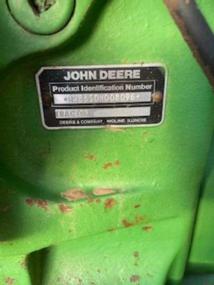 1986  John Deere  8650  Tractor