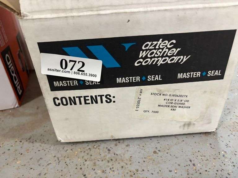 Master Seal Washers