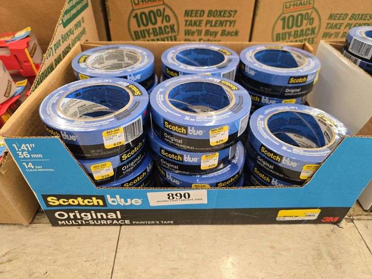 (23) Rolls 11/2" Scotch Blue Original Painters Tape