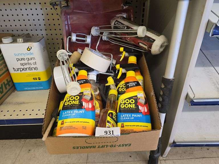 Goo Gone & Paint Roller Handles