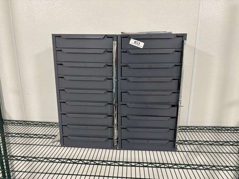 2-9 drawer Cabinet storage w/misc items