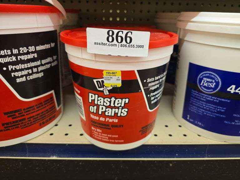 (2) 4lb DAP Plaster of Paris