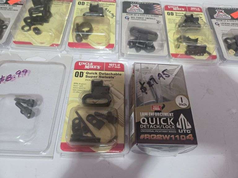 Various Detachable and Locking Swivels For Rifles
