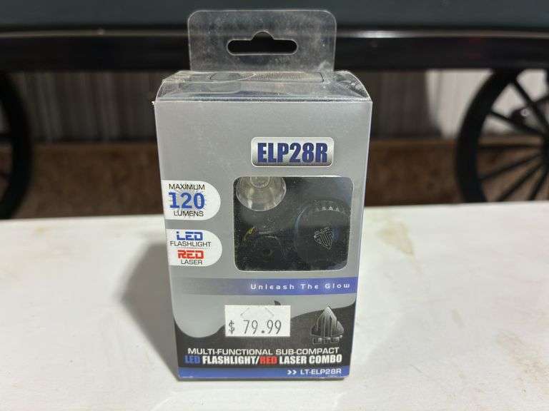 UTG ELP28R LED Flashlight/Red Laser Combo