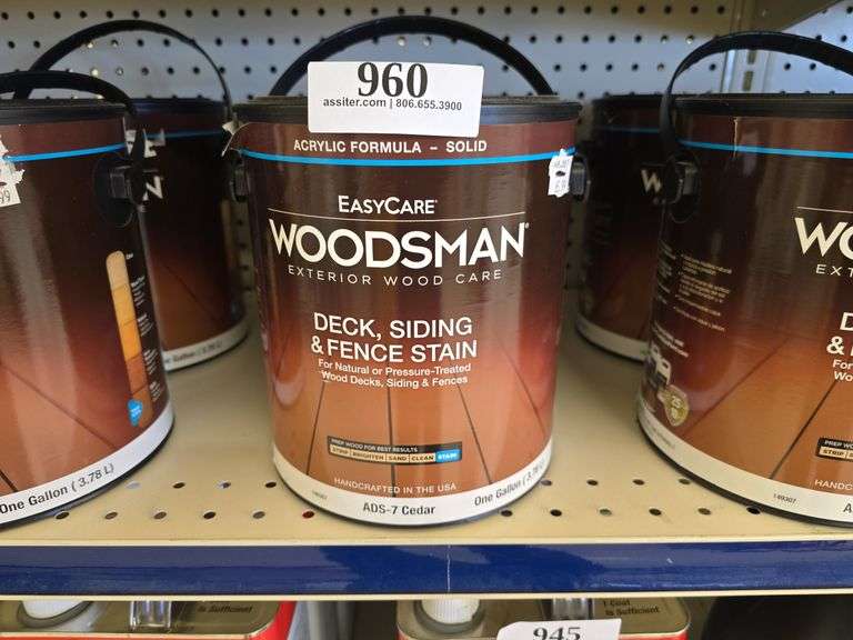 (2) gal Easy Care Woodsman Deck, Siding, Fence Stain