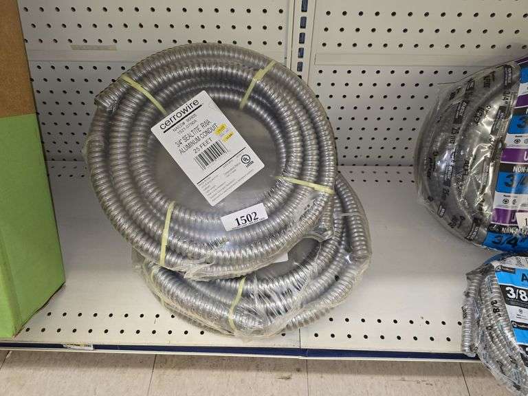 (2) 3/4" x 25ft Cerrowire Aluminum Conduit