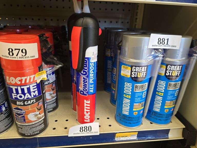 (4) 7.5oz. Loctite Power Grab Adhesive