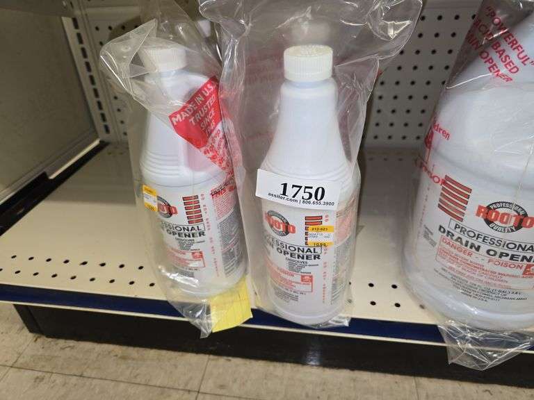 (5) 32oz. Rooto Professional Drain Opener