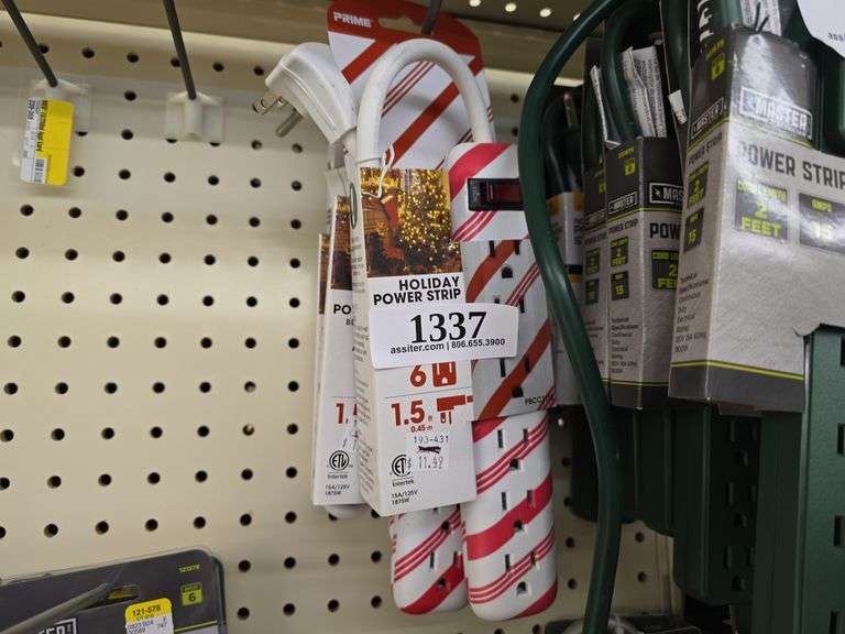 (3) Holiday Power Strip