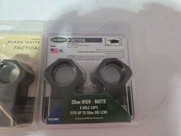 Weaver 1”XX-High Scope Mounts