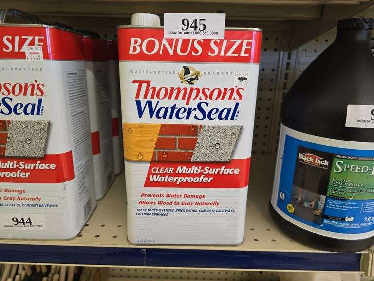 (3) 1.2gal Thompson's Water Seal