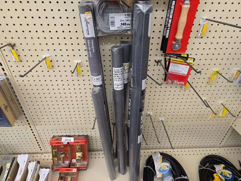 Storm Door & Screen Hardware incl. Screen, Tools, Spline
