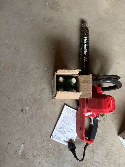 Homelife chainsaw w/misc