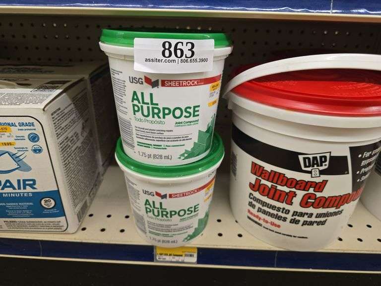 (2) 1.75pt. USG Joint Compound