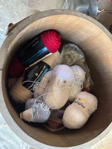 Box of yarn