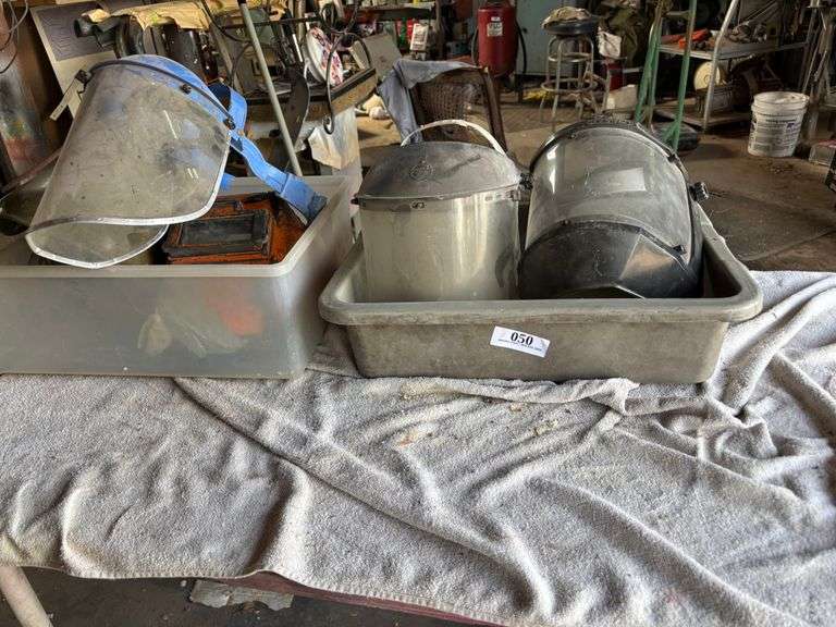 Welding masks, and face shields