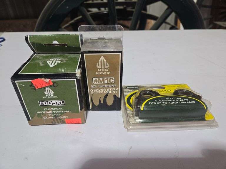 Weaver 1” Medium Scope Mounts