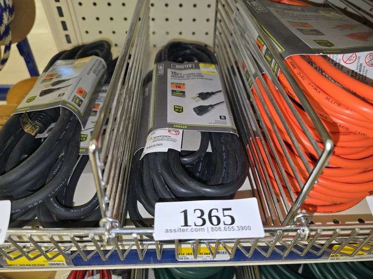 (2) Master Electrician 15ft Extension Cord