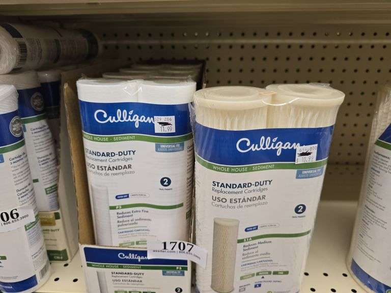 (5) 2pack Culligan Replacement Filter w/P5 S/ACW-f