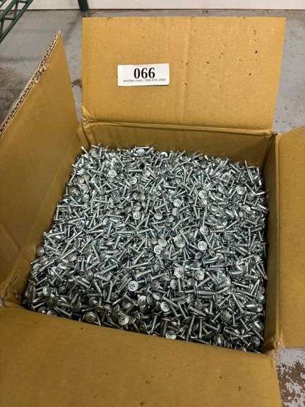 Box full of self tapping screws