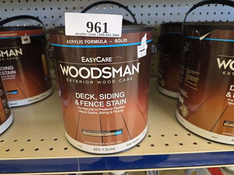 (2) gal Easy Care Woodsman Deck, Siding, Fence Stain