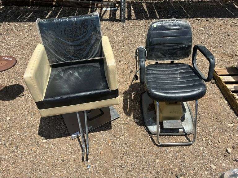 (2) Barber Chairs