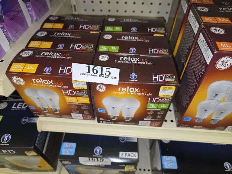 (3) 2pack 75W & (3) 2pack 100W Soft White Bulbs