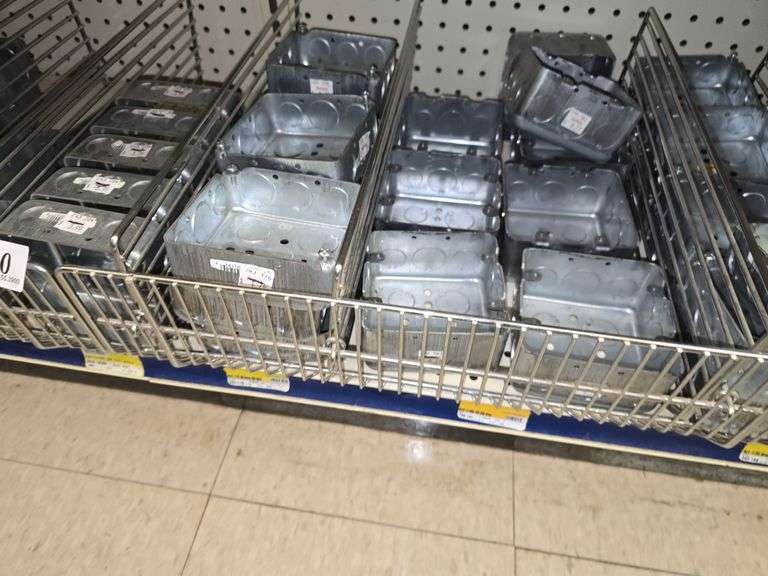 Raco (2) 6AWG Wedge Clamps, Welded Drawn 265Q Boxes