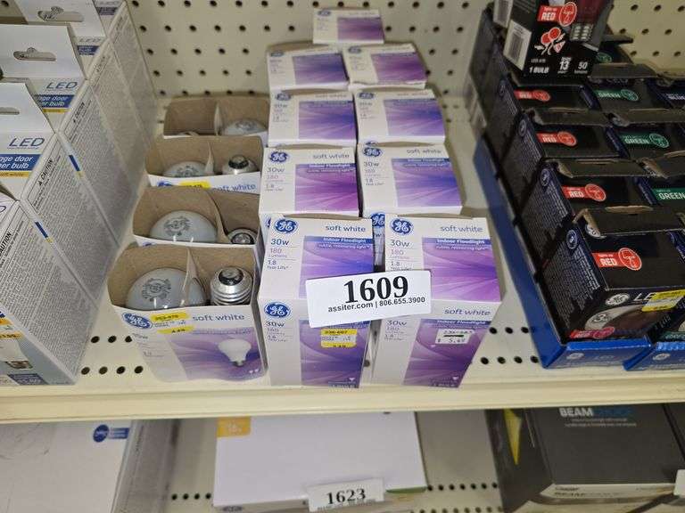 (9) 30W Soft White w/(4) 2pack 15W Bulbs