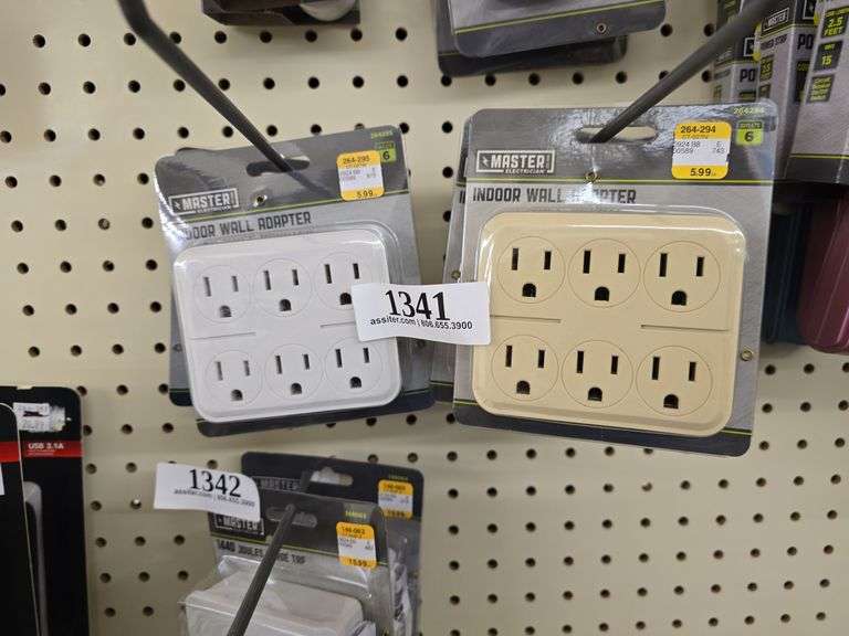 (5) Master Electrician Indoor Wall Adapter