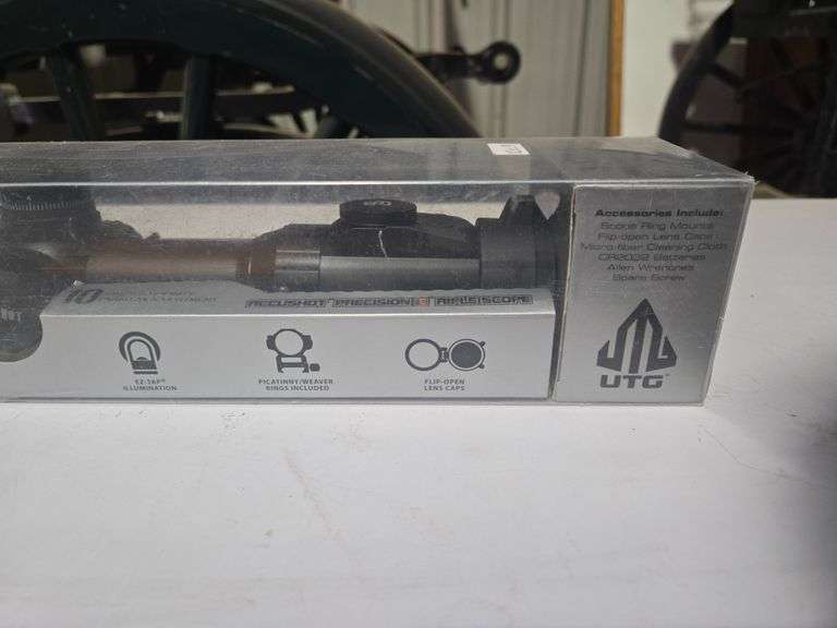 UTG 3-12x44 Rifle Scope in Box