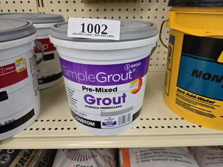 gal Simple Grout Pre-Mixed Grout