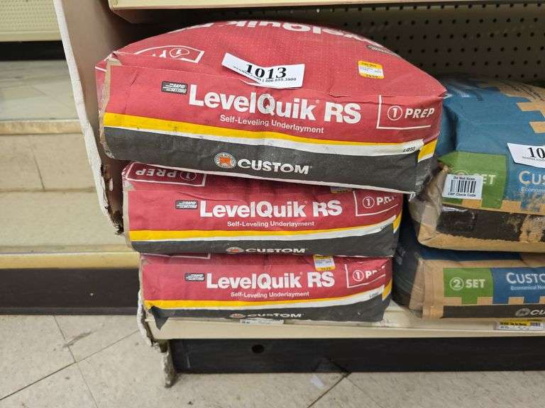 (3) 50lb Levelquik RS Self Leveling Underlayment